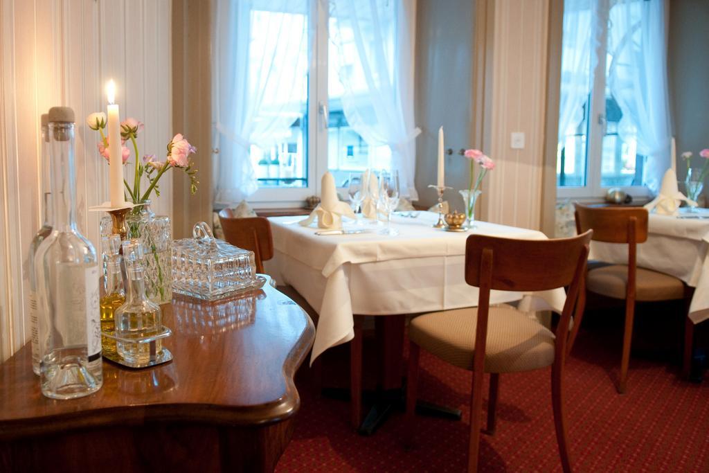 Hotel Krone Bad Ragaz Restaurace fotografie